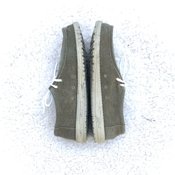 Hey Dude Mens Wally Lace Up Shoes Sz 12 - Picture 3 of 6